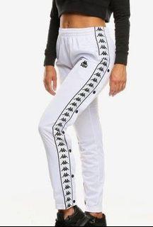 Kappa white tracksuit pants