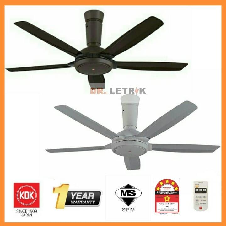 KDK CEILING FAN 56" INCH 5 BLADE K14YZ, Furniture & Home Living