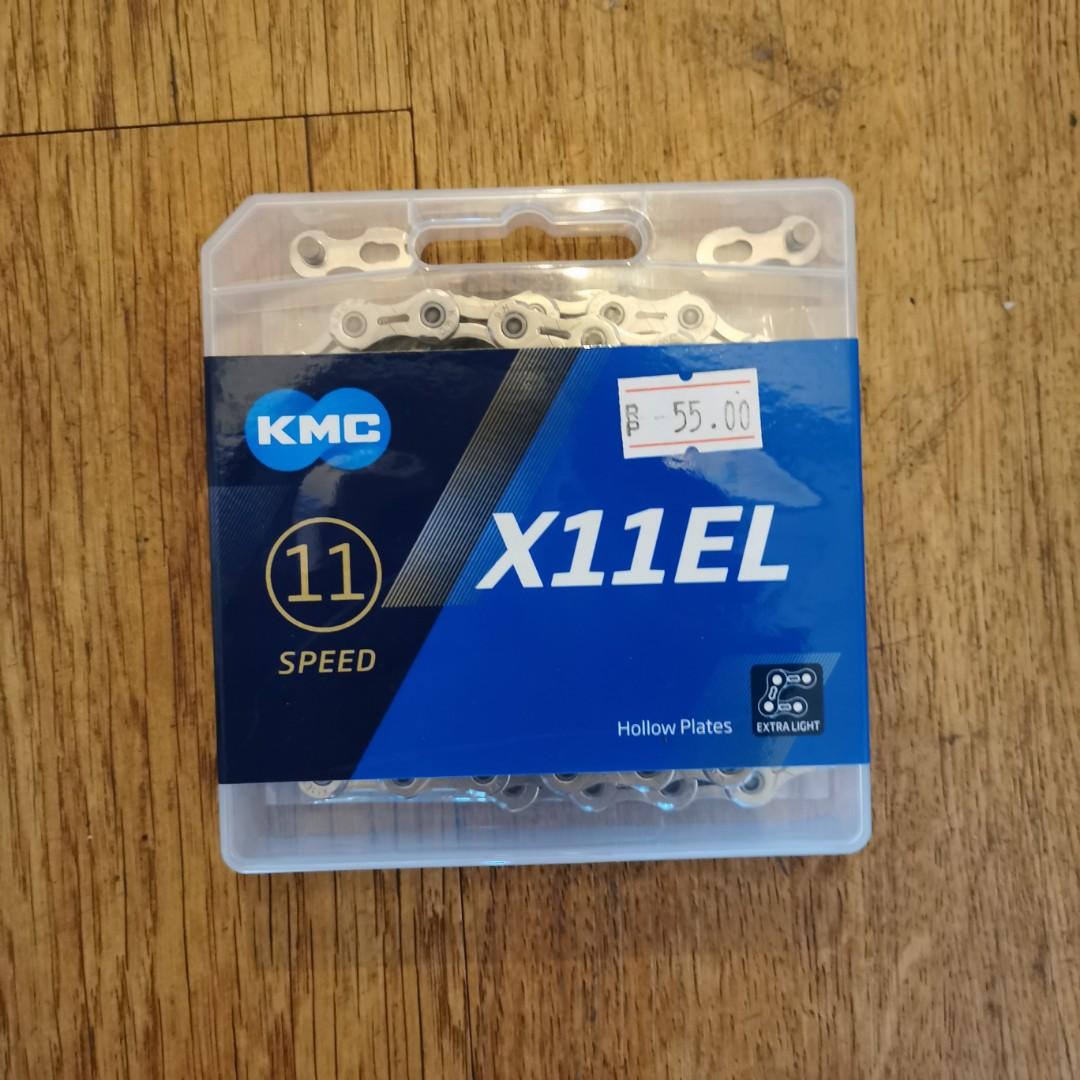 kmc x11el silver 11 speed chain