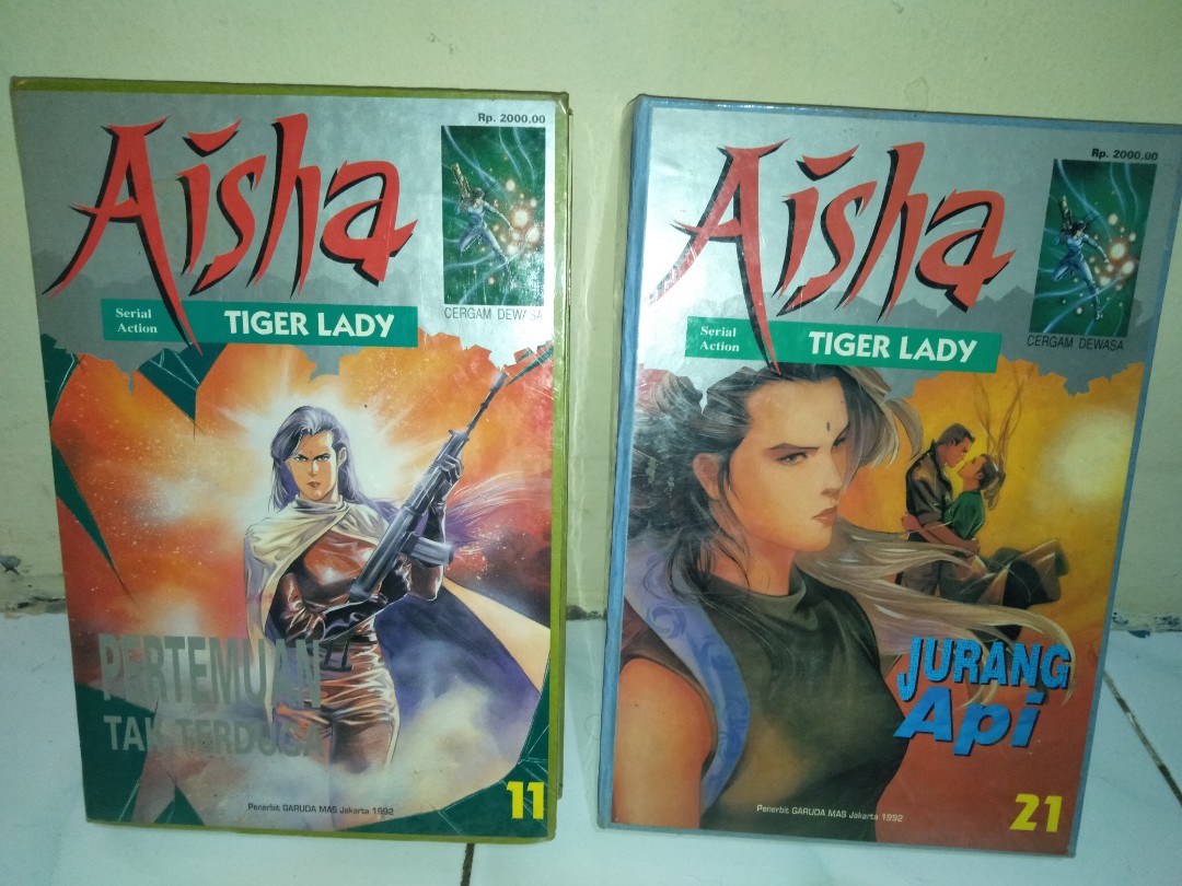 Komik Aisha Tiger Lady Buku And Alat Tulis Komik Dan Manga Di Carousell