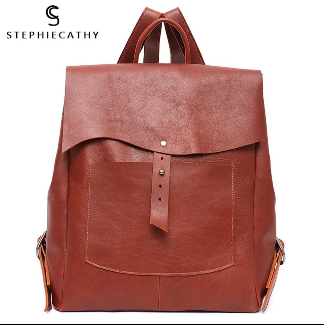 retro style backpack