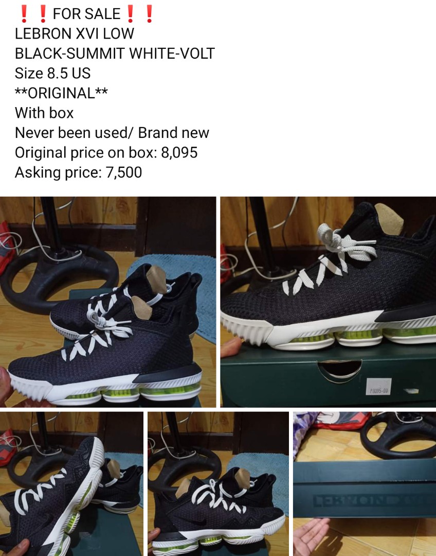 lebron 16 low size 7