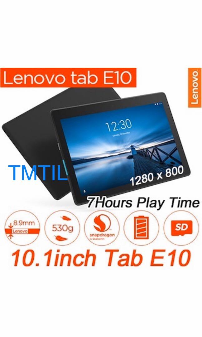 Lenovo Tab E10 Tablet 16gb Wifi Only 2019 Model Mobile Phones Tablets Tablets On Carousell