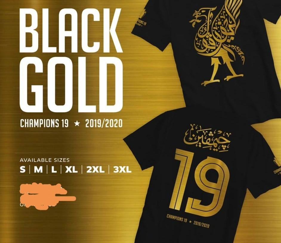 liverpool t shirt champions 2020