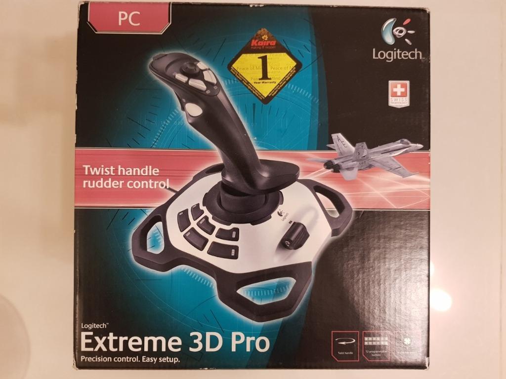 Logitech 3d Pro Joystick For Pc On Carousell