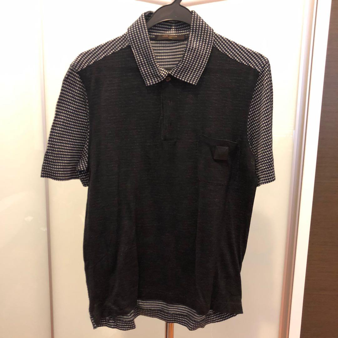 Louis Vuitton Knitted Polo Shirt, Luxury, Apparel on Carousell