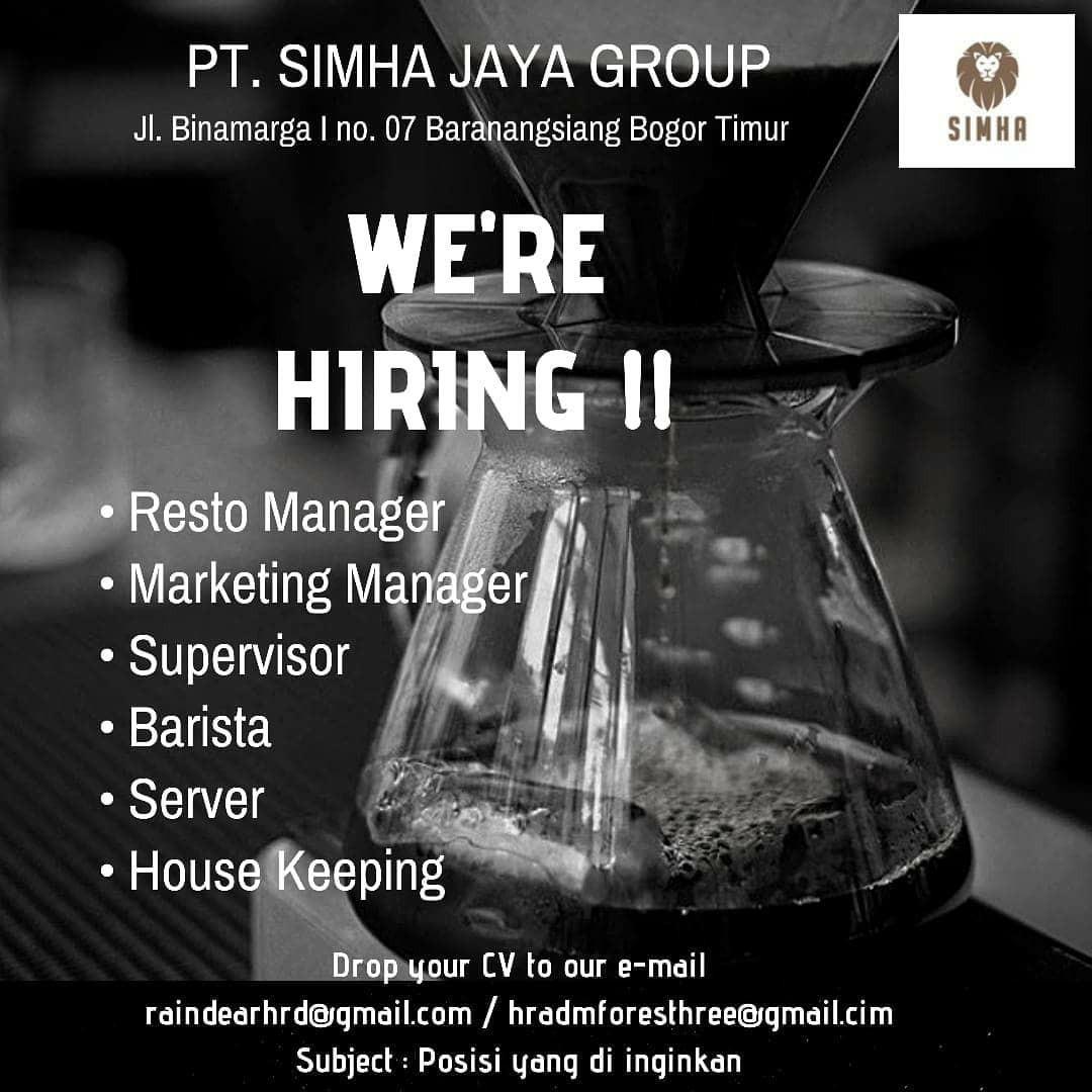 Lowongan Kerja Restaurant Bogor Pekerjaan Full Time Pelayanan Pelanggan Di Carousell