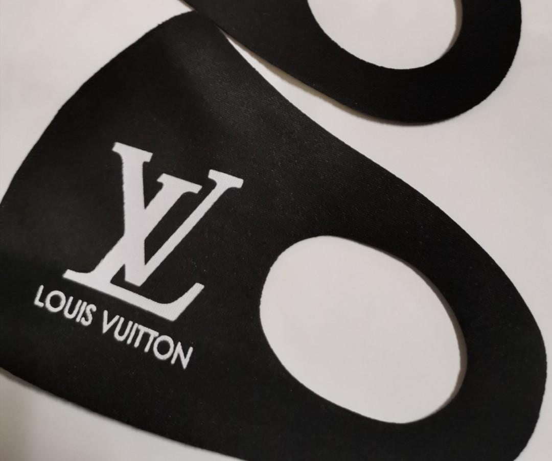 Louis Vuitton Custom Mask, Health & Nutrition, Face Masks & Face Shields on  Carousell