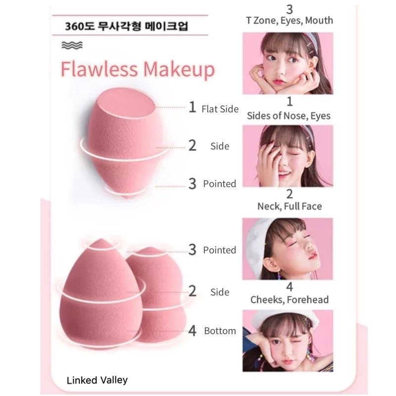 Makeup Sponge Beauty Blender 4 In 1 Health Beauty Makeup On Carousell