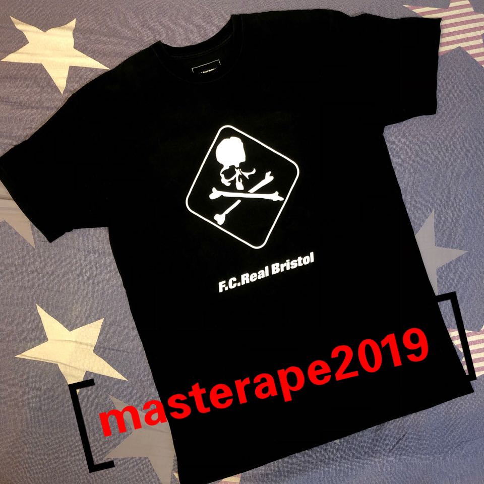 MMJ Mastermind Japan x FCRB F.C Real Bristol tee black 短袖t恤