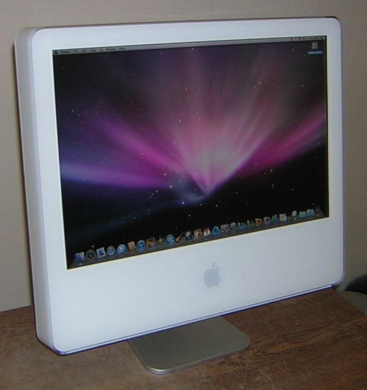 MAXED OUT Apple IMAC POWERPC G5 17 1.6ghz with SSD 2GB Ram WIFI Airport Internal Card A1058 Furniture Home Living Kitchenware Tableware Other Kitchenware Tableware on Carousell