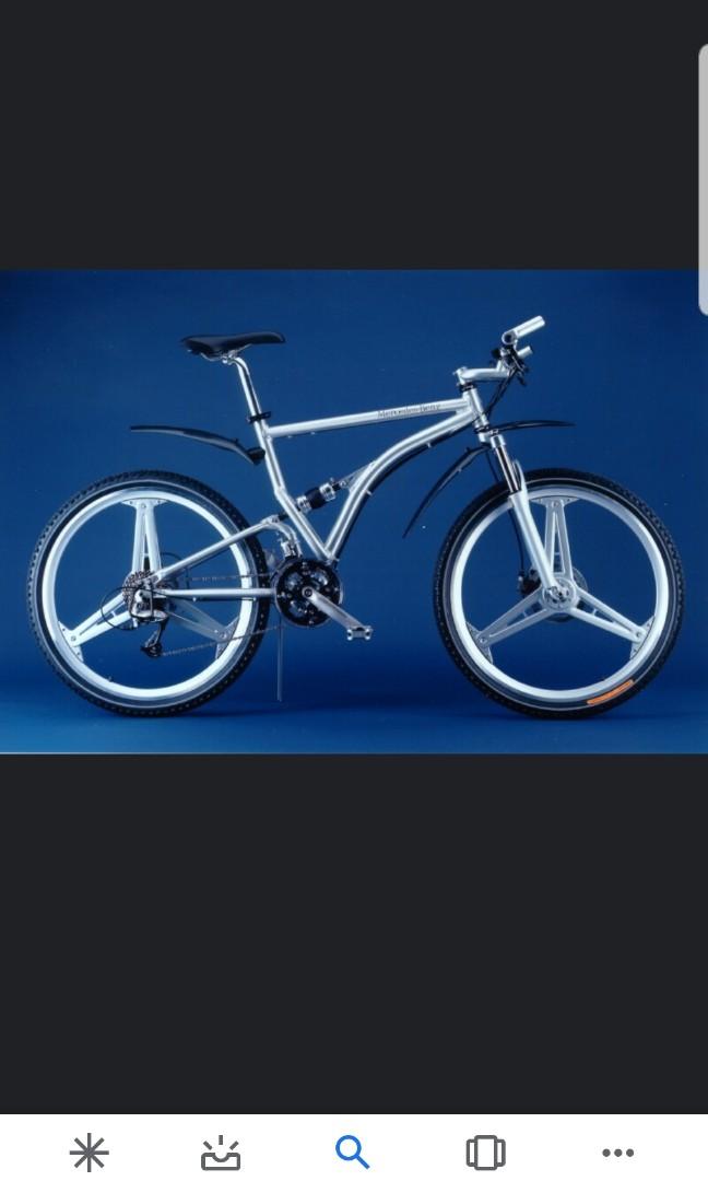 mercedes folding bike