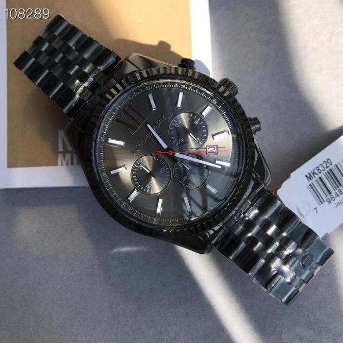 michael kors large lexington chronograph bracelet watch 45mm