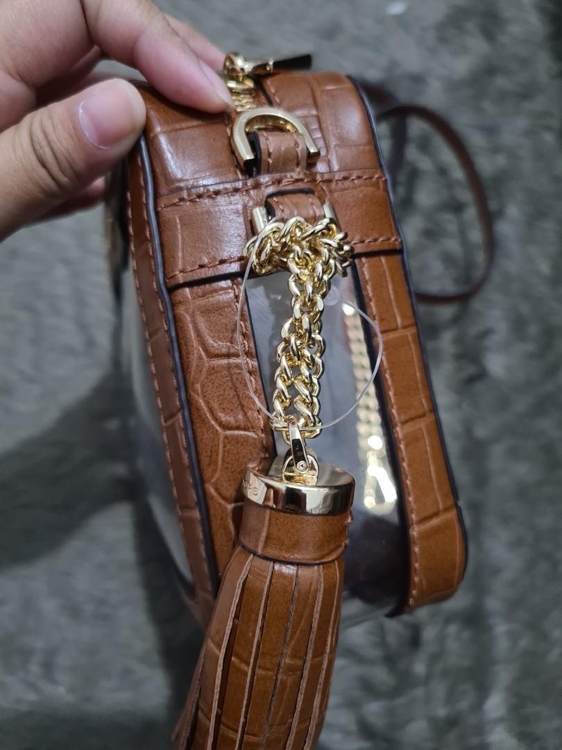 Michael kors clear camera bag