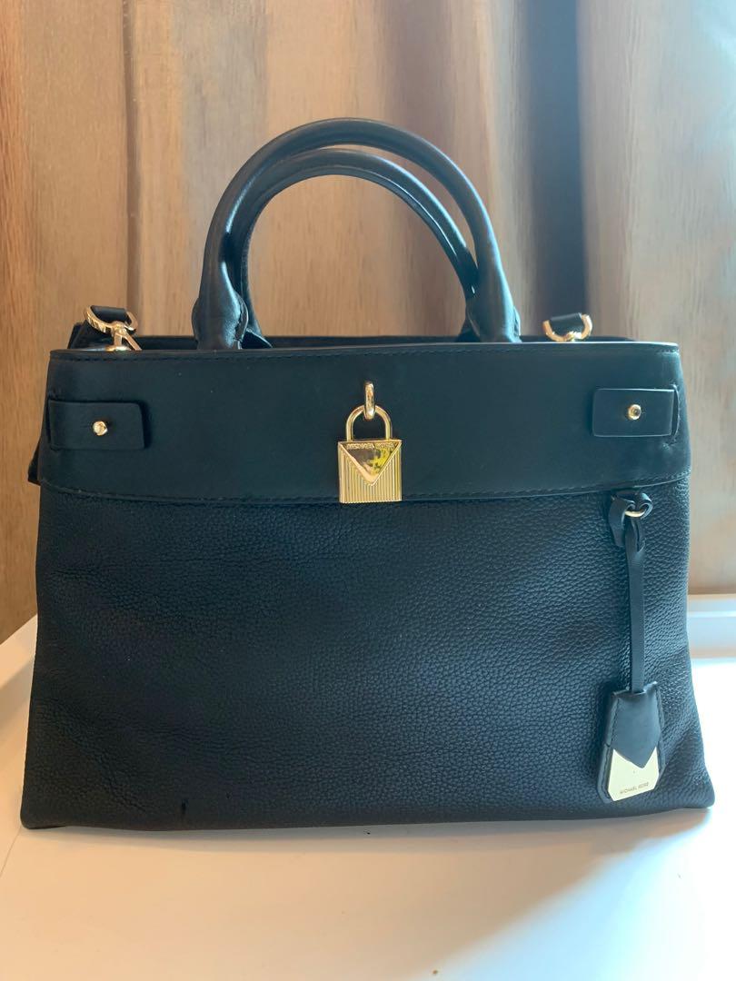 michael kors lock purse