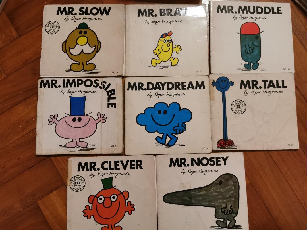 Mr Men Books Books Stationery Children S Books On Carousell
