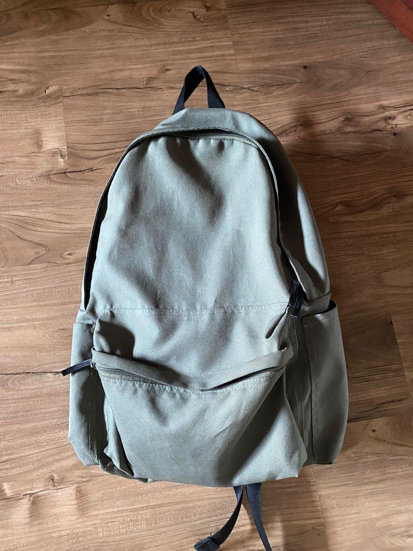 muji foldable backpack