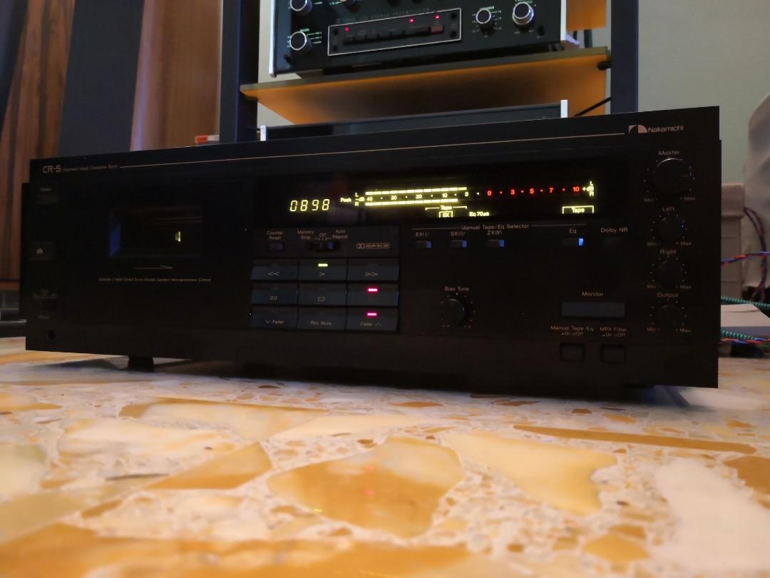Nakamichi Cr 5 Cassette Deck Electronics Audio On Carousell
