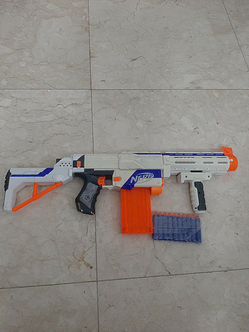 NERF Retaliator Elite, Hobbies & Toys, Toys & Games on Carousell
