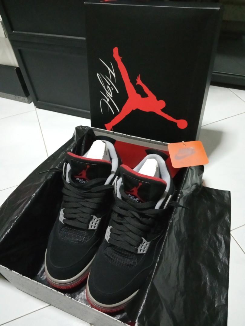 nike bred 4s