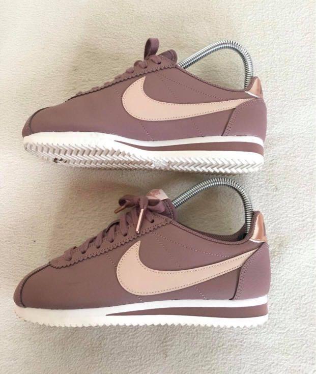 Nike Classic Cortez Smokey Mauve Metallic Red Bronze (Women's) - AV4618-200  - US