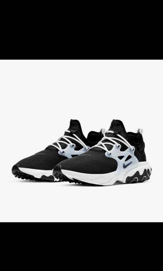 nike presto react black