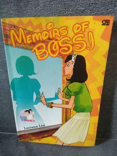 Novel Teenlit "Memoir of Bossi" - Lusiana Liu