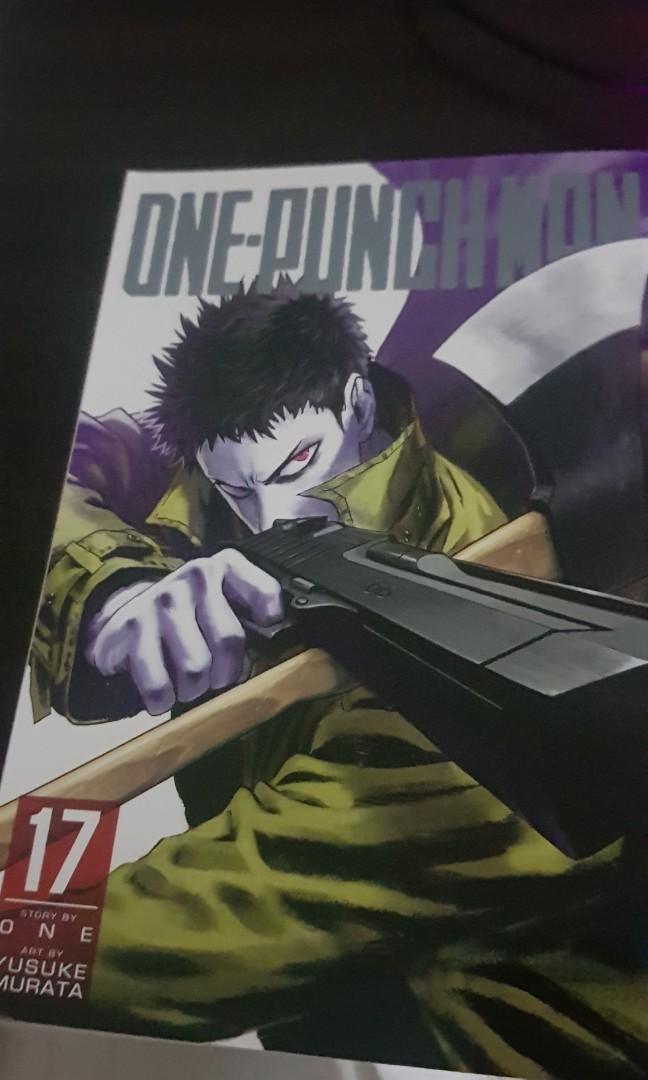 One Punch Man English Manga Vol 17 18 Books Stationery