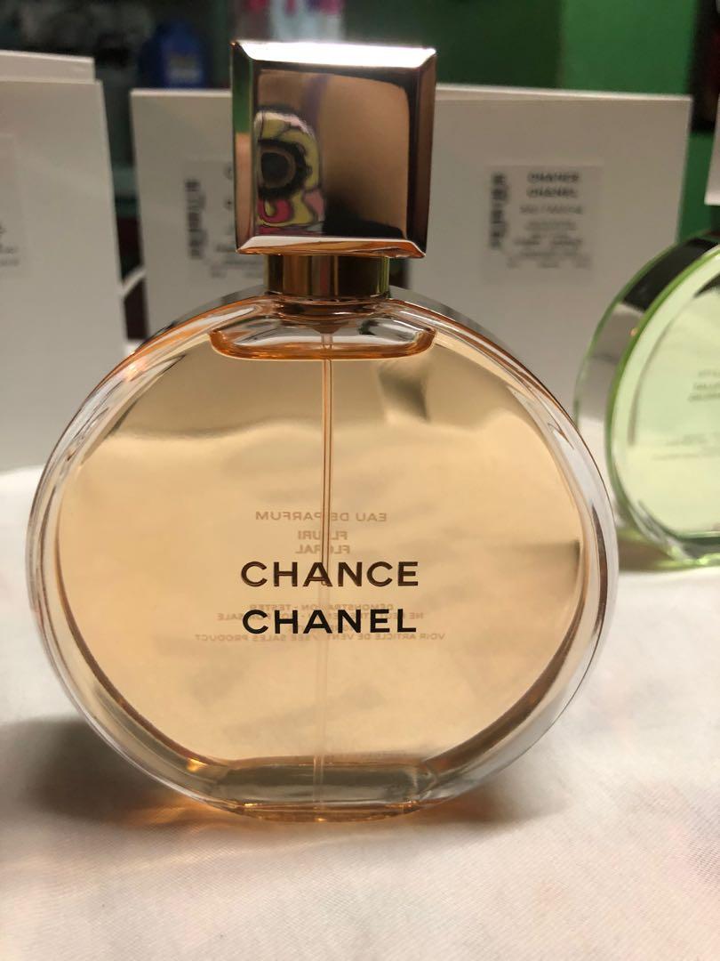 Original Chanel Chance Eau De Parfum, Beauty & Personal Care