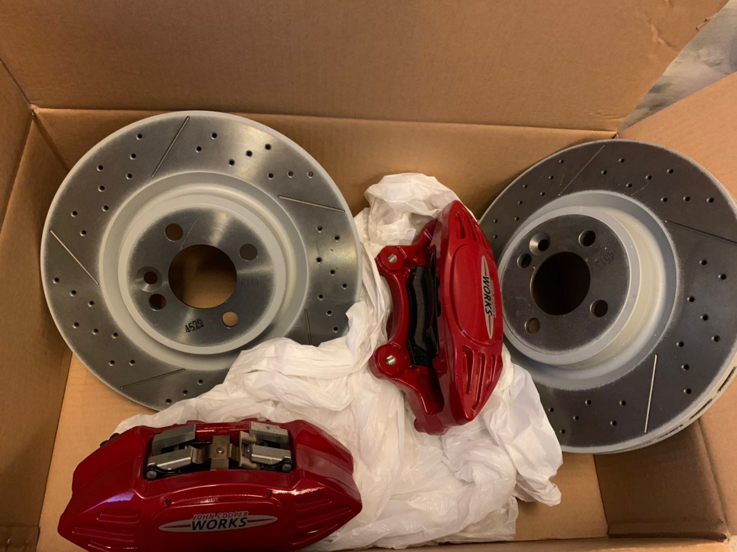 Genuine MINI JCW Brake Kit for R56 John Cooper Works Car