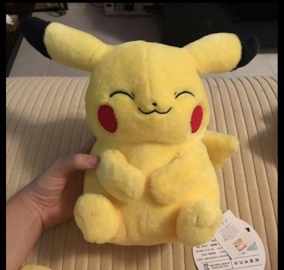 Pikachu soft plush clearance