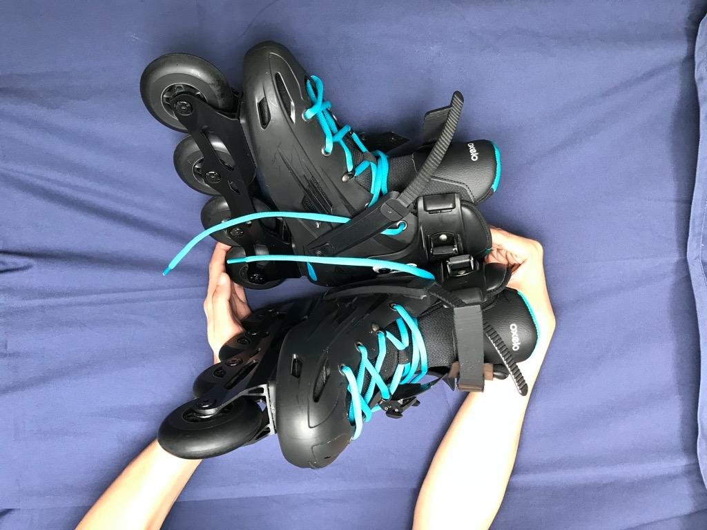 Oxelo Mf500 Inline Skates Accessories Sports Scooters Skateboards Skates On Carousell