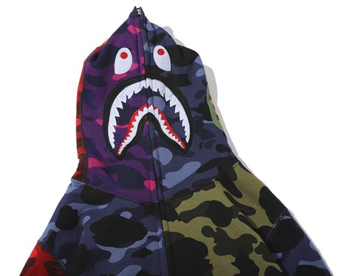 Jaket bape store mix camo