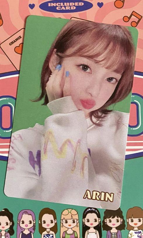 OH MY GIRL ARIN Official Photo Card CUPID 1st Mini Album Photocard A RIN