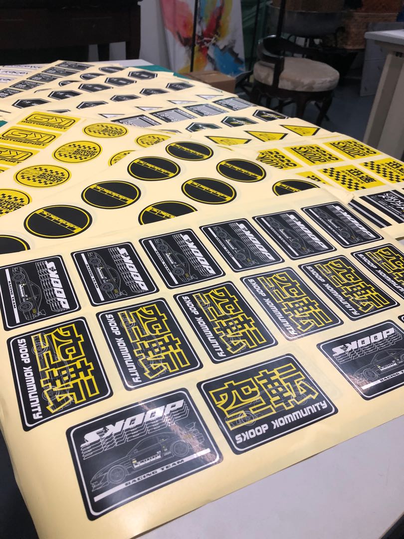 Printing Rush High Quality Sticker Labels