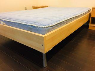 Queen IKEA Bed + free mattress