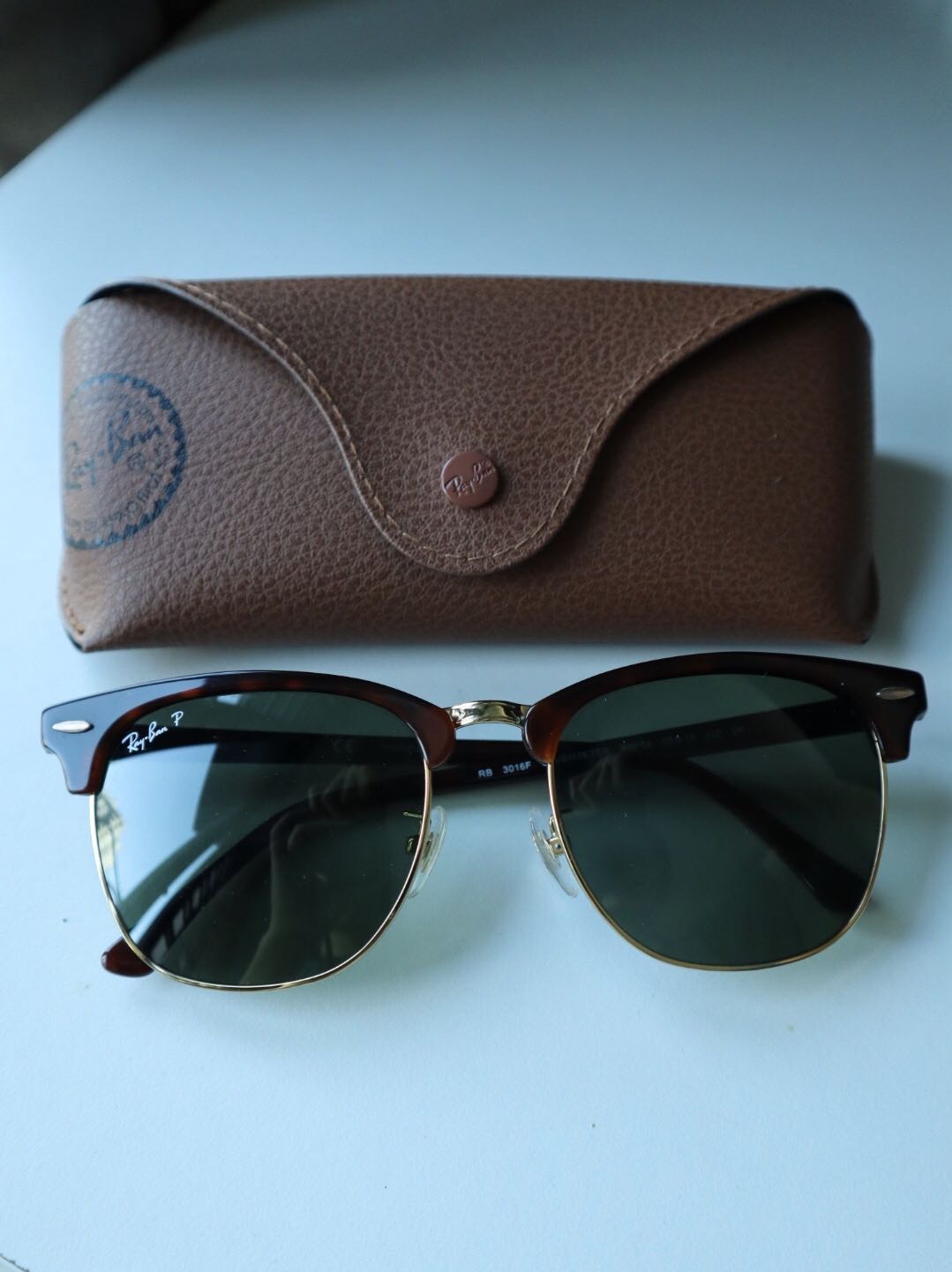 Ray-Ban Clubmaster Polarized RB3016F 990/58 55-19, Women's Fashion, Watches  & Accessories, Sunglasses & Eyewear on Carousell