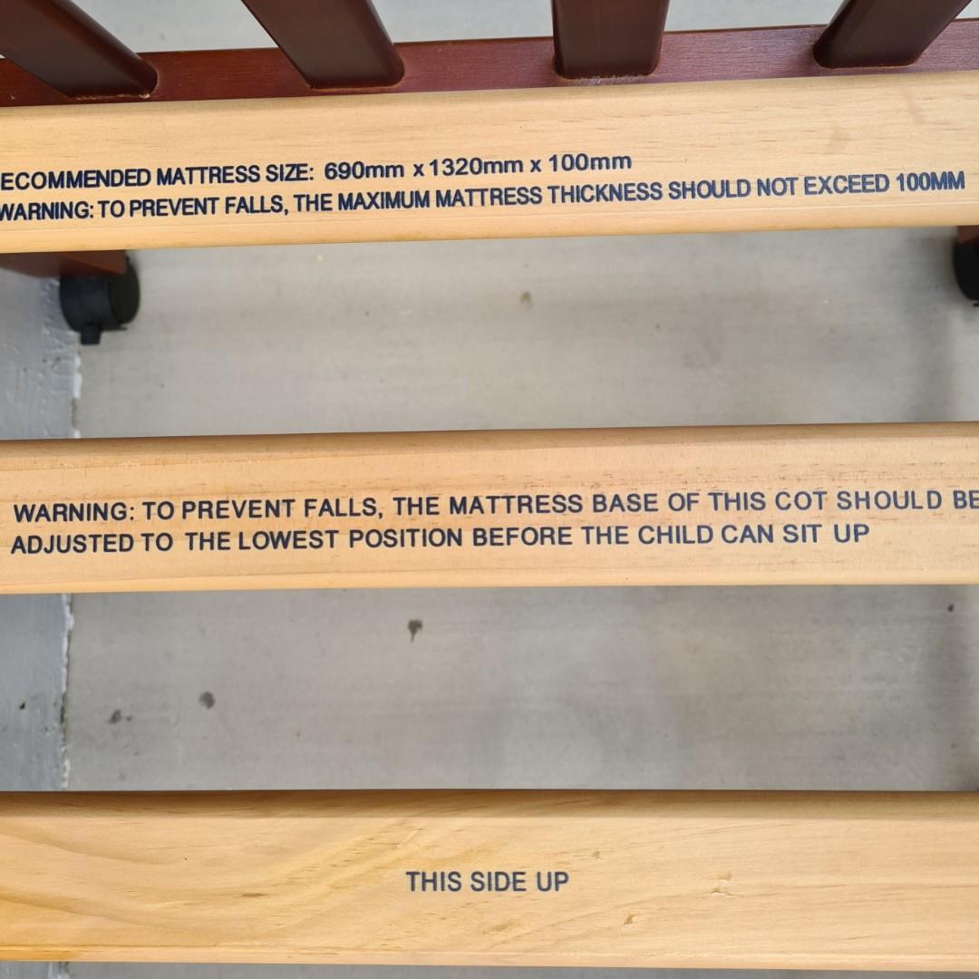 Regine Cot (New Zealand) baby bed, Babies & Kids, Baby Nursery & Kids