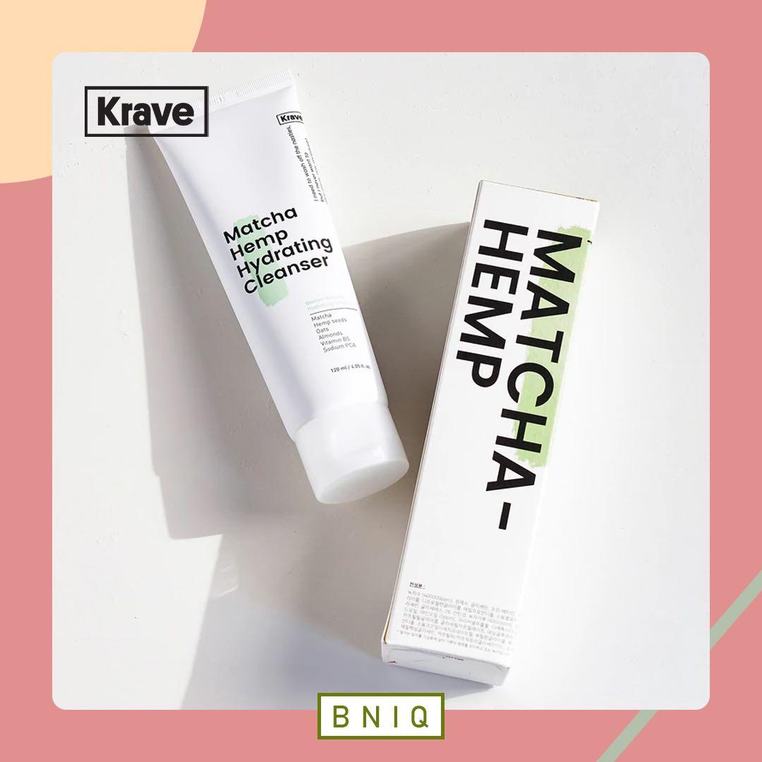[SOLD] Krave Beauty Matcha Hydrating Cleanser 120ml, Health & Beauty