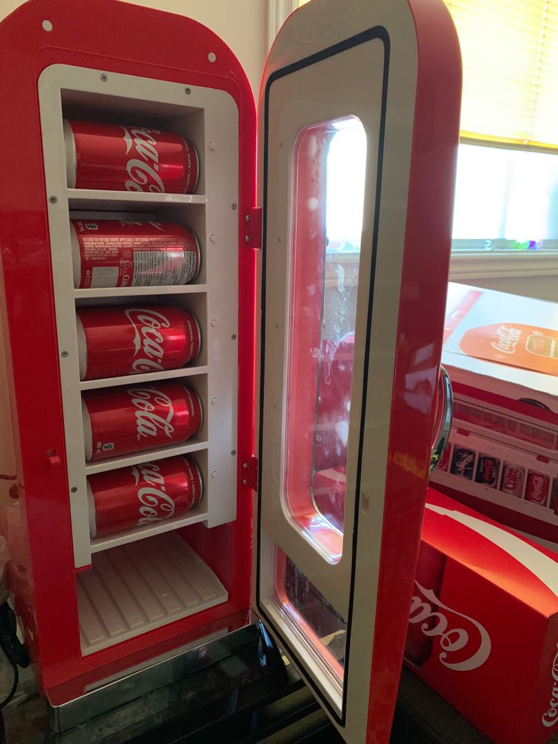 Retro coke vending machine