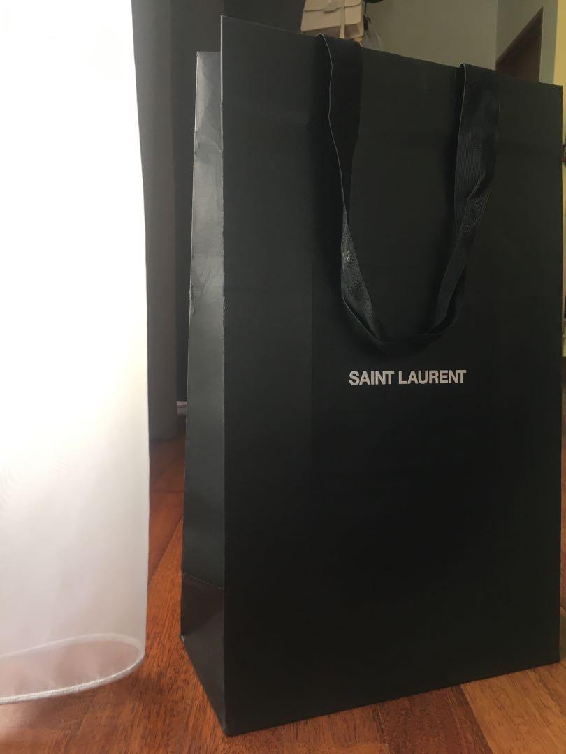 Saint Laurent Paper Bag from Paris