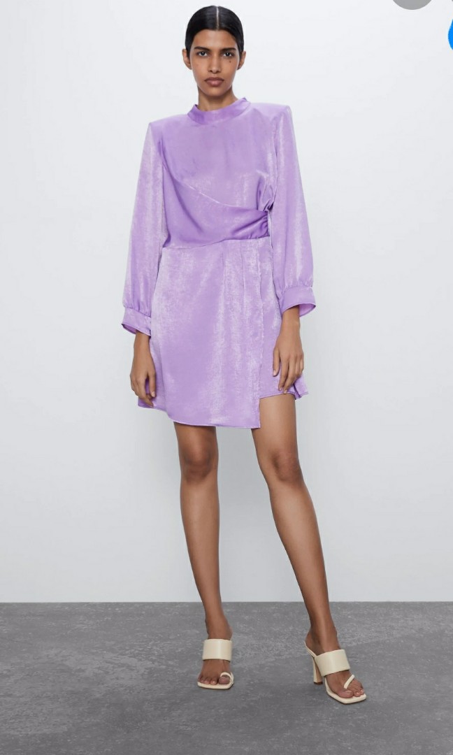 Satin finish dress Clearance