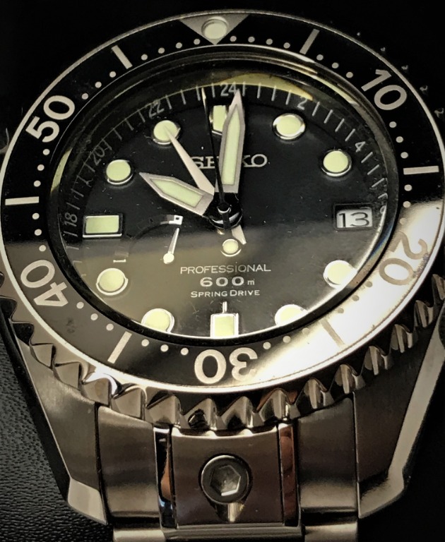 Seiko MarineMaster Professional 600m Spring Drive SBDB011, Luxury, Watches  on Carousell