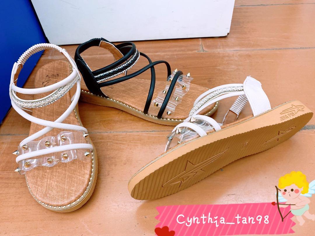 cheap clear sandals