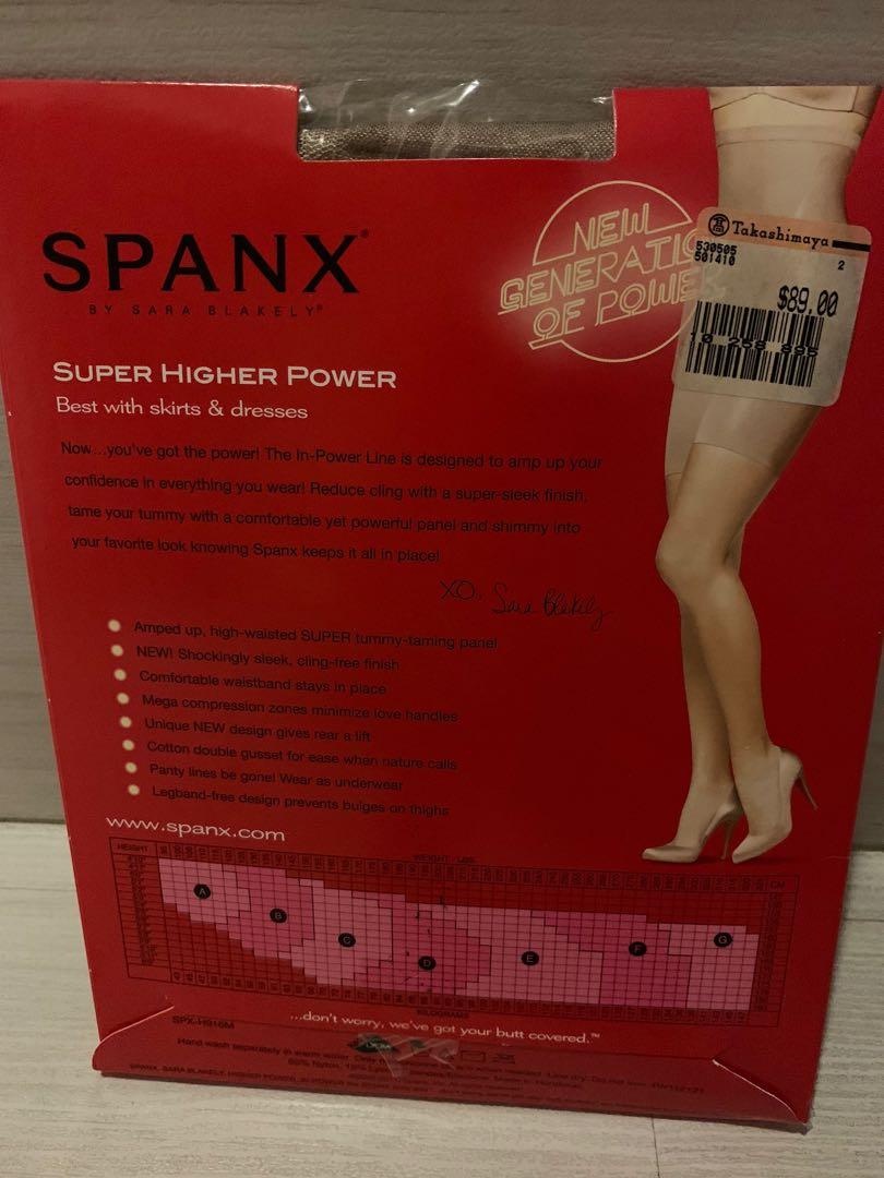 Spanx 916 High Waisted Mid Thigh Shaper Tummy Control Super Higher Power  Smooths