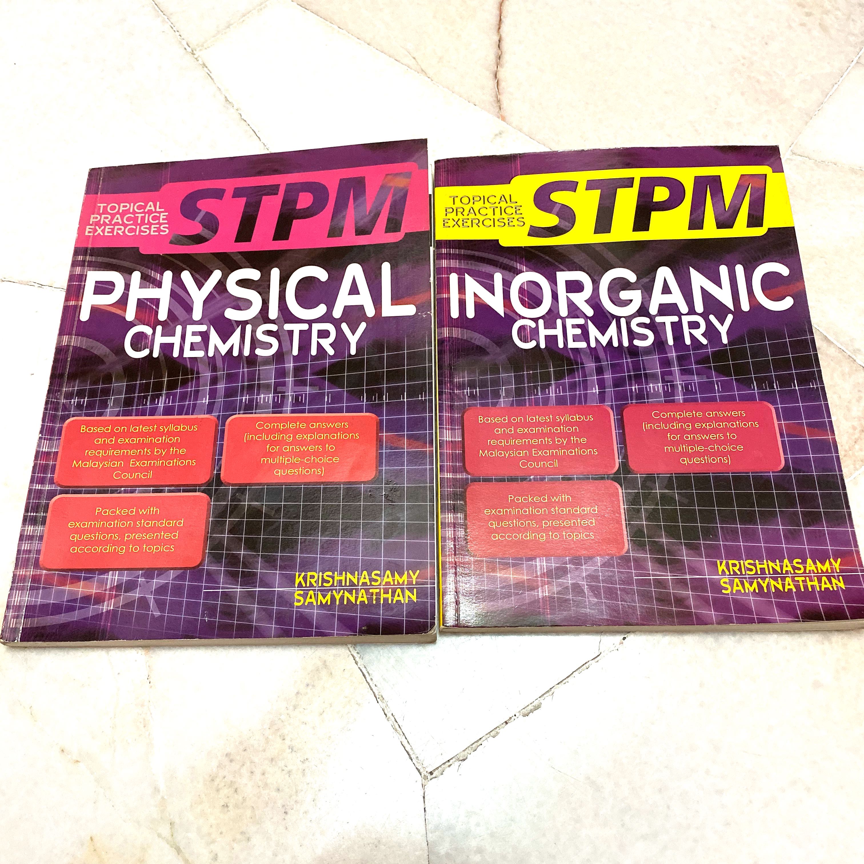 Set Stpm Chemistry Topical Practice Exercises Textbooks On Carousell