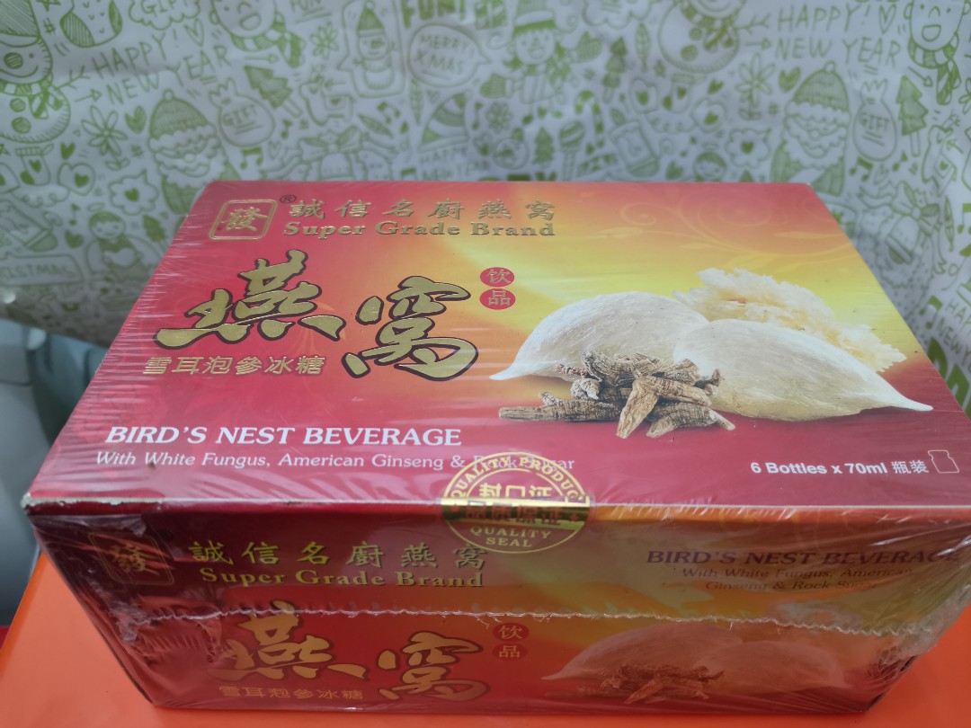 Super Grade Brand Bird's Nest Beverage with White Fungus, American