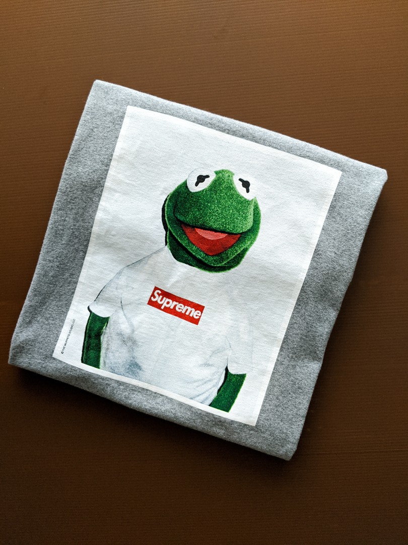 Supreme Kermit Tee Premium Men s Fashion Tops Sets