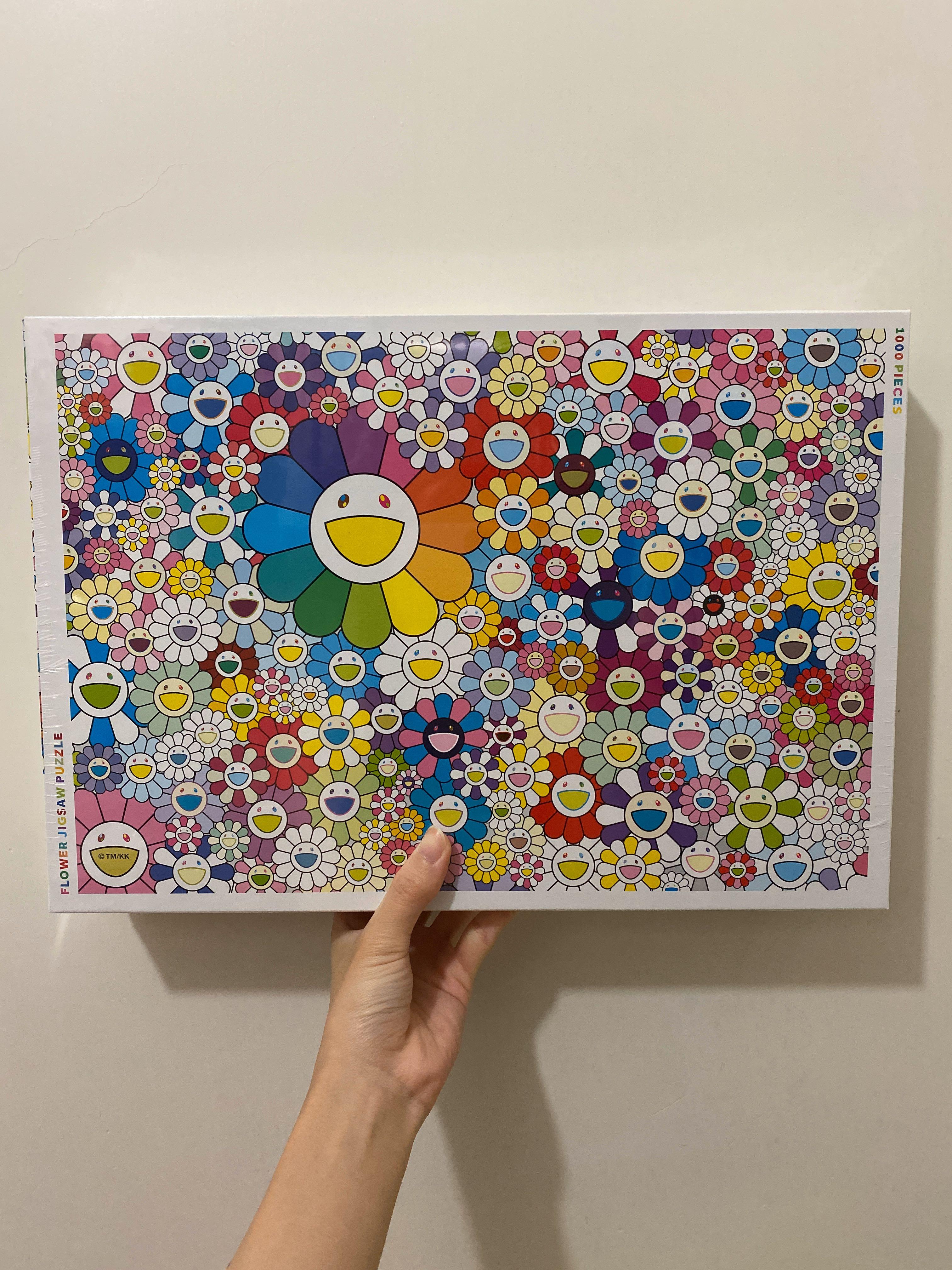 村上隆 Jigsaw Puzzle Murakami Flowers パズルドラえもん