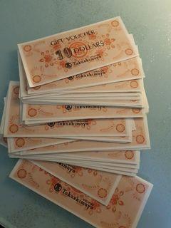 Takashimaya Gift Vouchers S$700